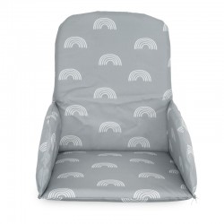 Jollein poduszka stabilizująca dla niemowląt do krzesła RAINBOW Grey