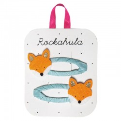 Rockahula Kids spinki do włosów dla dziewczynki 2 szt. Felix Fox