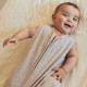 Jollein - Śpiworek niemowlęcy całoroczny 2 śpiworkowy 4 Pory Roku Spickle Nougat 110 cm