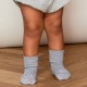 GoBabyGo skarpetki antypoślizgowe dla dzieci BAMBOO Grey Melange 2 lata