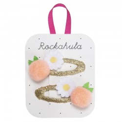Rockahula Kids - 2 spinki do włosów Orange Blossom