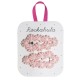 Rockahula Kids - 2 spinki do włosów Flower Crochet Pink