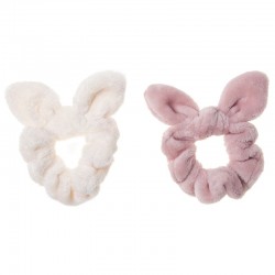 Rockahula Kids - 2 gumki do włosów Fluffy Bunny Ears