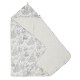 Jollein ręcznik z kapturkiem dla Niemowlaka 75x75 cm PIMPELMEES FOREST ANIMALS