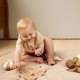 nuuroo mata sensoryczna dla niemowląt BIO bawełna CIRCUS Light Brown