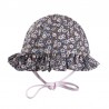 Pom Pom - kapelusz przeciwsłoneczny BOHO FLO Blue roz M