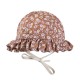 Pom Pom - kapelusz przeciwsłoneczny BOHO FLO Rust roz M