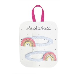 Rockahula Kids - 2 spinki do włosów Miami Rainbow