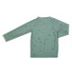 nuuroo - koszulka kąpielowa przeciwsłoneczna UV 50+ z długim rękawem Space Light Green roz. 98-104