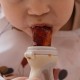 muumee - Gryzak silikonowy do pokarmów dla niemowląt FOOD FEEDER RUST