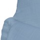 Hi Little One - śpiworek całoroczny z oddychającej organicznej BIO bawełny GOTS NEWBORN SLEEPBAG BABY BLUE S