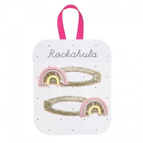 Rockahula Kids spinki do włosów dla dziewczynki 2 szt. Magical Rainbow