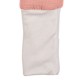 Hi Little One - śpiworek dwustronny piżamka z nogawkami z organicznej BIO bawełny muślin BABY PINK/CORAL roz M