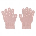 GoBabyGo - antypoślizgowe rękawiczki ułatwiające chwytanie 1 - 2 lata Dusty Rose