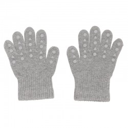 GoBabyGo antypoślizgowe rękawiczki ułatwiające chwytanie Grey Melange 2 lata