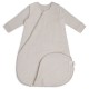 Jollein - Śpiworek niemowlęcy całoroczny 4 Pory Roku 2 śpiworkowy Basic Stripe Nougat 60 cm