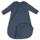 Jollein śpiworek niemowlęcy do spania całoroczny 2 śpiworkowy 4 Pory Roku BASIC STRIPE Jeans Blue 60 cm