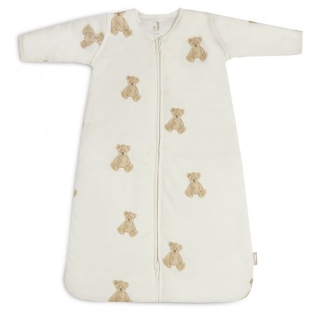 Jollein - Śpiworek niemowlęcy całoroczny 4 pory roku z odpinanymi rękawami Teddy Bear 70 cm