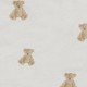 Jollein - 2 śliniaki bandany z organicznej BIO bawełny GOTS Teddy Bear