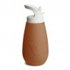 nuuroo - silikonowa butelka BIDON ze słomką Pax Caramel Cafe poj. 350 ml