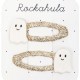 Rockahula Kids - 2 spinki do włosów Happy Little Ghost