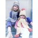 Rockahula Kids - czapka zimowa Shimmer Sequin Blue 3 - 6 lat