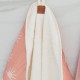 muumee - ręcznik niemowlęcy z kapturkiem z frotty bambusowej SUN