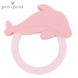 Petu Petu gryzak sensoryczny silikonowy Dolphin Rose