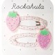 Rockahula Kids - 2 spinki do włosów Strawberry