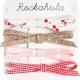 Rockahula Kids - 4 spinki do włosów Sweet Cherry Skinny Bow