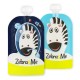 Zebra & Me ASTRO 2 PACK Saszetki do karmienia wielorazowe