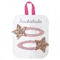 Rockahula Kids - 2 spinki do włosów Starlight Pink