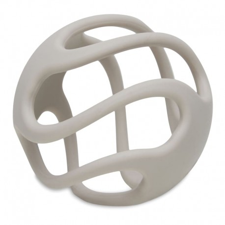 Jollein gryzak silikonowy sensoryczny 3D BALL Nougat