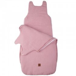 Hi Little One - ocieplany śpiworek ONE BAG BABY Baby Pink roz. M