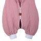 Hi Little One - śpiworek piżamka z bawełny muslin MOUSE Baby Pink & Blush roz S