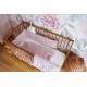 Hi Little One - śpiworek 2-warstwowy muslin Day & Night Baby Pink roz M
