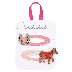 Rockahula Kids spinki do włosów dla dziewczynki 2 szt. Lucky Pony Clips