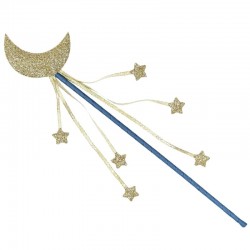 Rockahula Kids magiczna różdżka dla dziewczynki Moon and Stars Glitter Wand