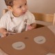 nuuroo - podkładka silikonowa na stół dla dzieci Chocolate malt