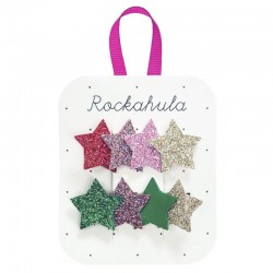 Rockahula Kids - 2 spinki do włosów Jolly Glitter Star