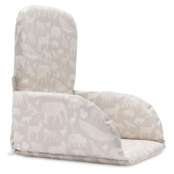 Jollein poduszka stabilizująca dla niemowląt do krzesła ANIMALS Nougat