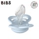 BIBS COUTURE 2-PACK IRON & BABY BLUE M Smoczek ortodontyczny silikonowy