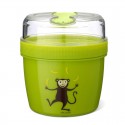 Carl Oscar- N'ice Cup™ L Pojemnik śniadaniowy z wkładem chłodzący Lime - Monkey