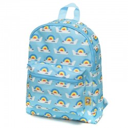 Petit Monkey - Plecak dla Przedszkolaka AIRPLANES BLUE
