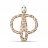 Matchstick Monkey gryzak silikonowy sensoryczny z mini szczoteczką Animals Giraffe