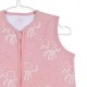 Jollein - śpiworek niemowlęcy letni Summer OCTOPUS Pink 90 cm