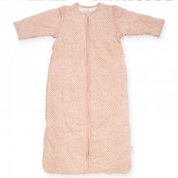 Jollein - śpiworek niemowlęcy całoroczny 4 Pory Roku z odpinanymi rękawami SNAKE Pale Pink 70 cm