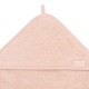 Jollein ręcznik z kapturkiem dla Niemowlaka 75x75 cm FROTTE Pale Pink