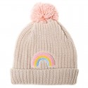 Rockahula Kids czapka zimowa dla dziewczynki Dreamy Rainbow Knit Bobble wiek 3-6 lat