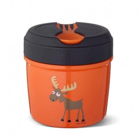 Carl Oscar TEMP Lunch Jar - Termos ze szlachetnej stali nierdzewnej 0,5 L Orange - Moose
